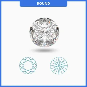 1.30CT K-L/SI3-I1 Round Cut Diamond MDL#D9019-16