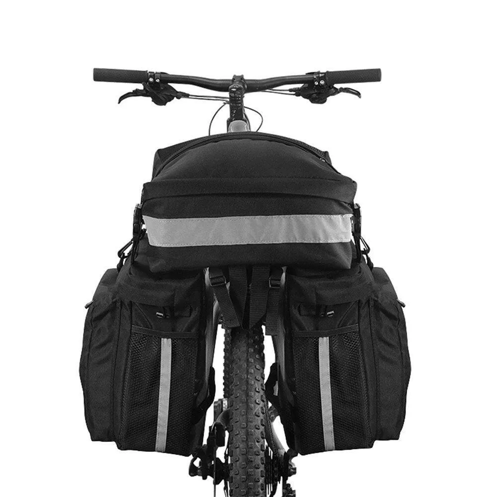 3-IN-1 Multi-functional Bike Pannier MTB Road Bike Rear Seat Trunk Bag