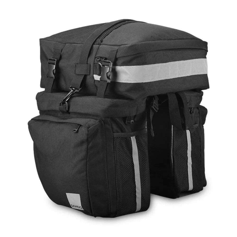 3-IN-1 Multi-functional Bike Pannier MTB Road Bike Rear Seat Trunk Bag