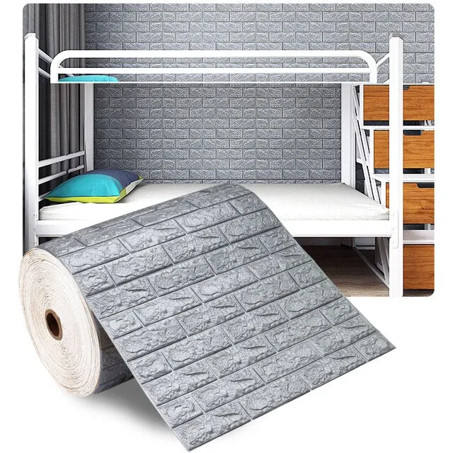 3D Self-Adhesive Soft Brick Wall Stickers