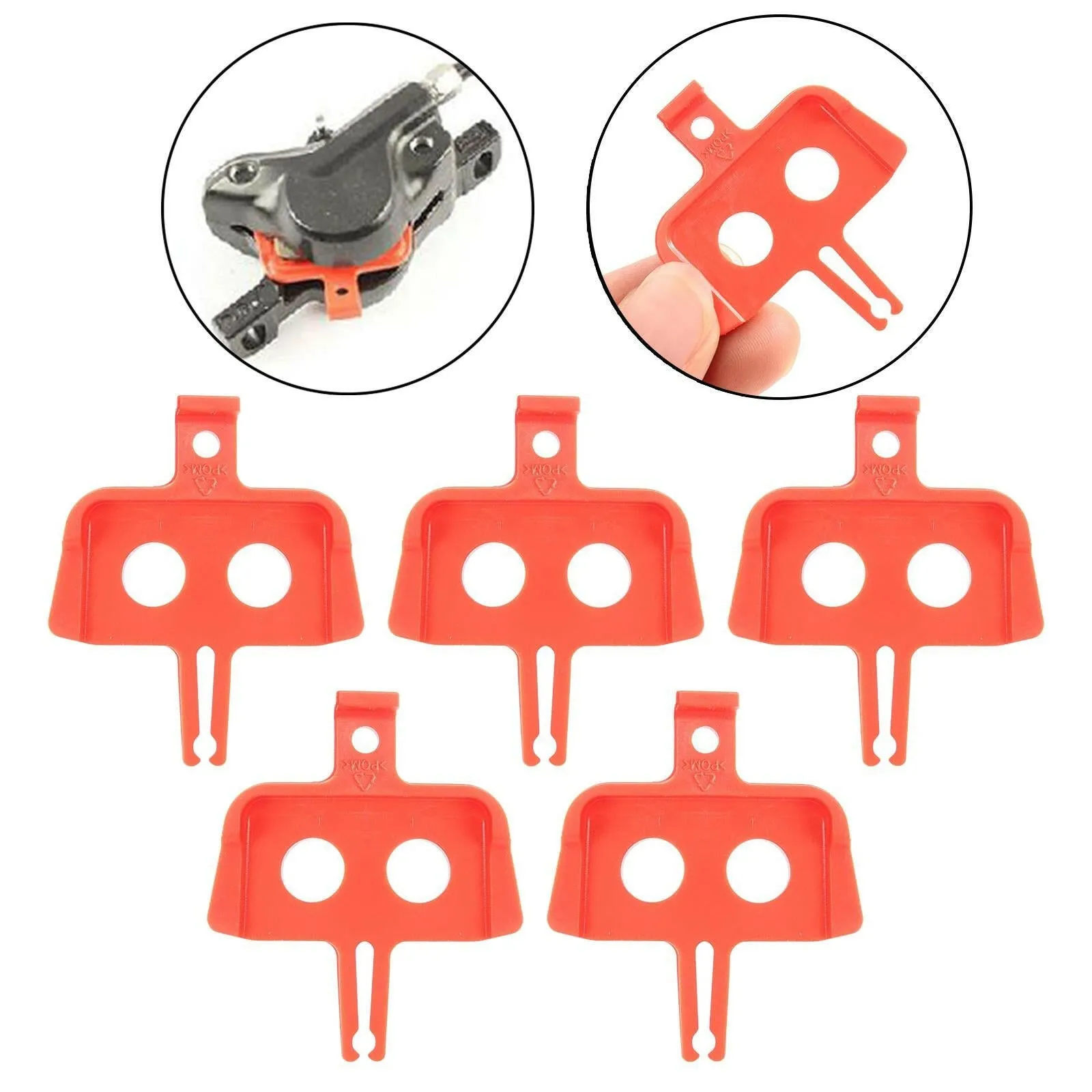 5Pcs Hydraulic Disc Brake Pads Anti- Brake Repair Spacer