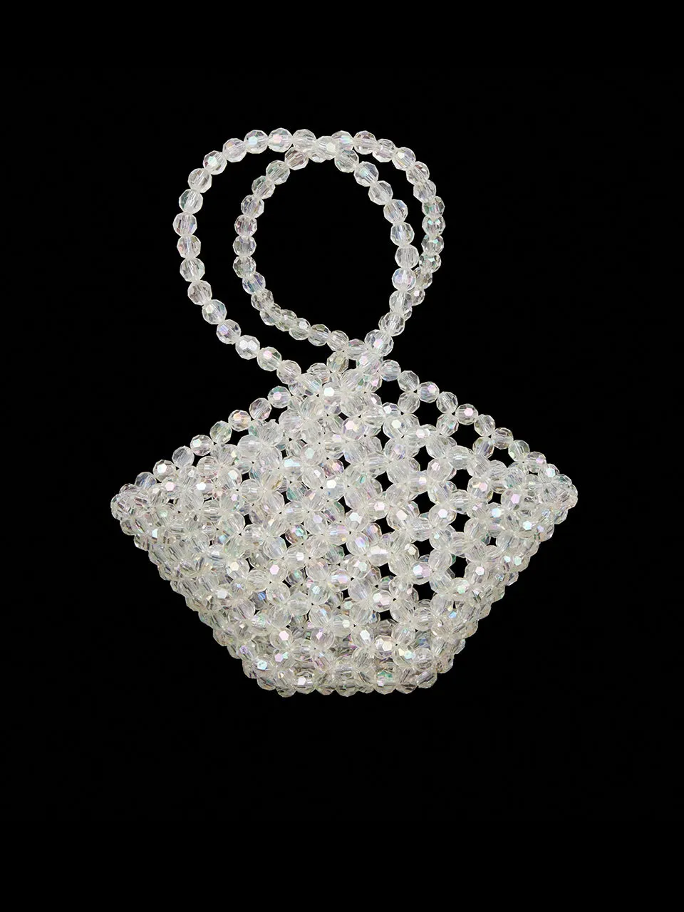 A-1553 Beads Mini Tote Bag