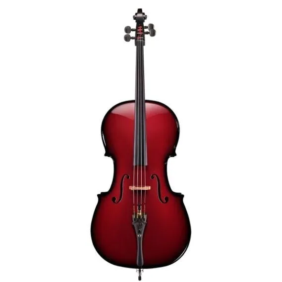 AEX Series Glasser Carbon Composite Acoustic Electric Cello Outfit with Bow & Case