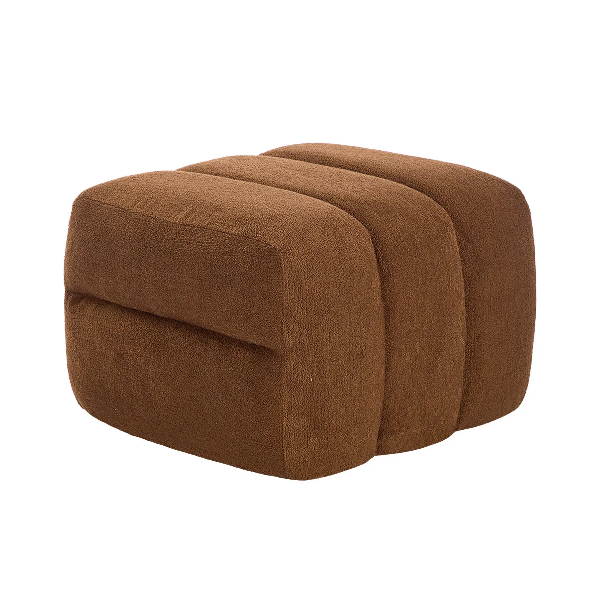 Amelia Boucle Ottoman