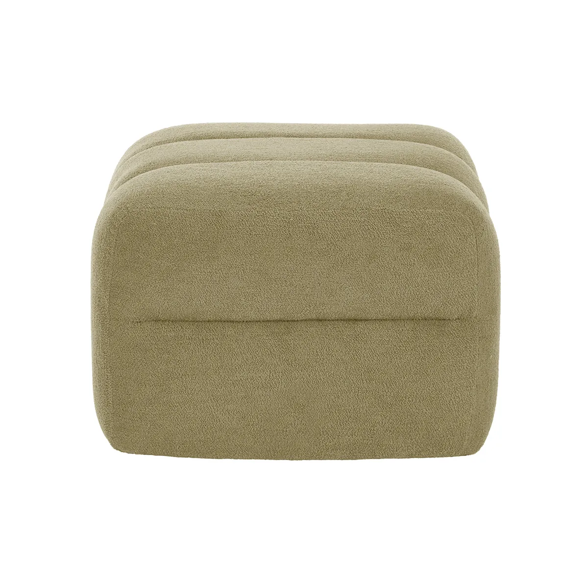 Amelia Boucle Ottoman