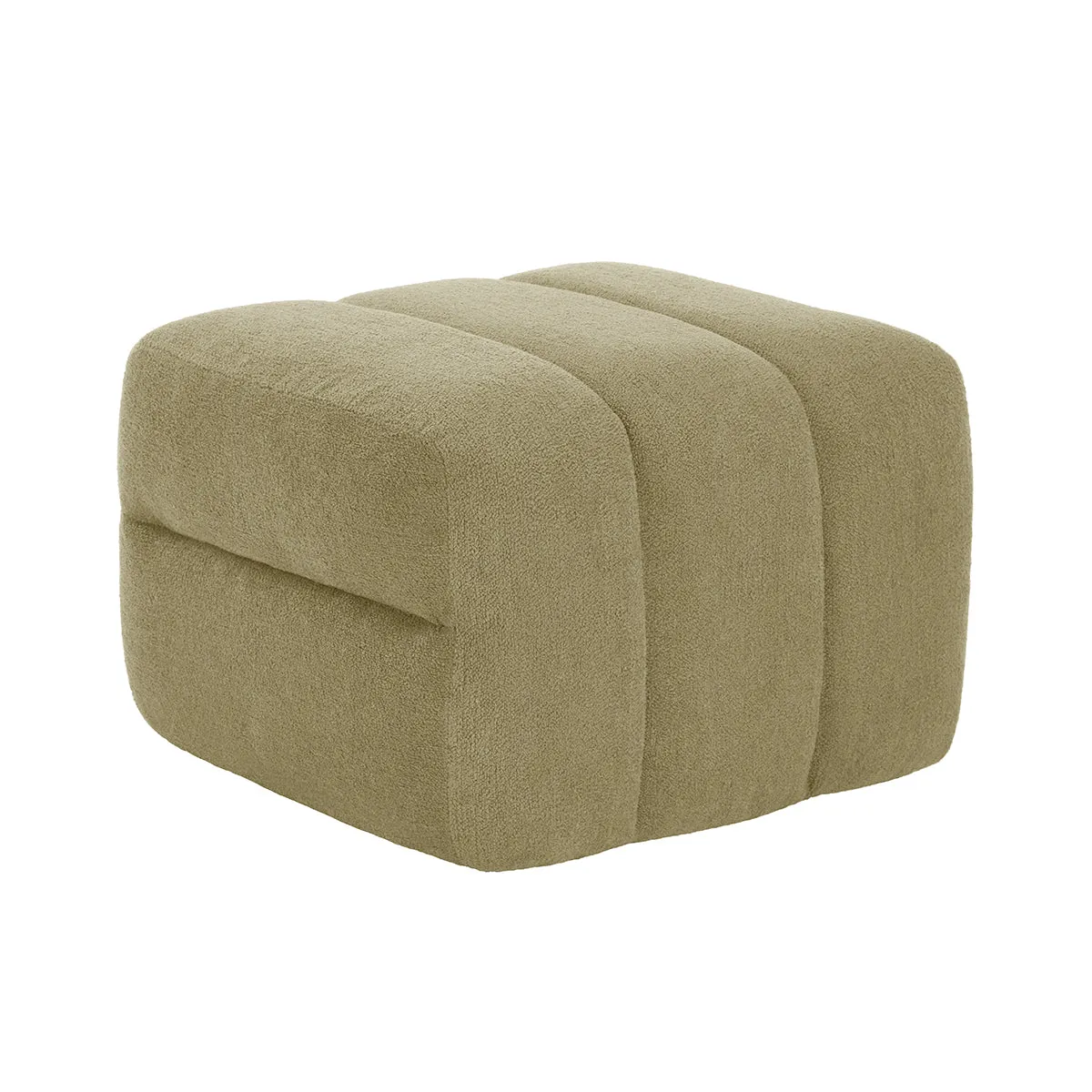 Amelia Boucle Ottoman