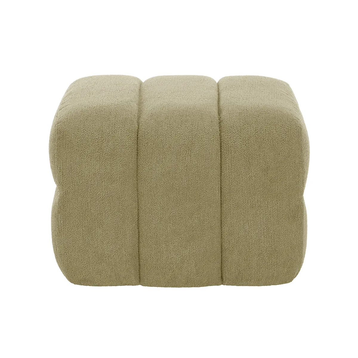 Amelia Boucle Ottoman