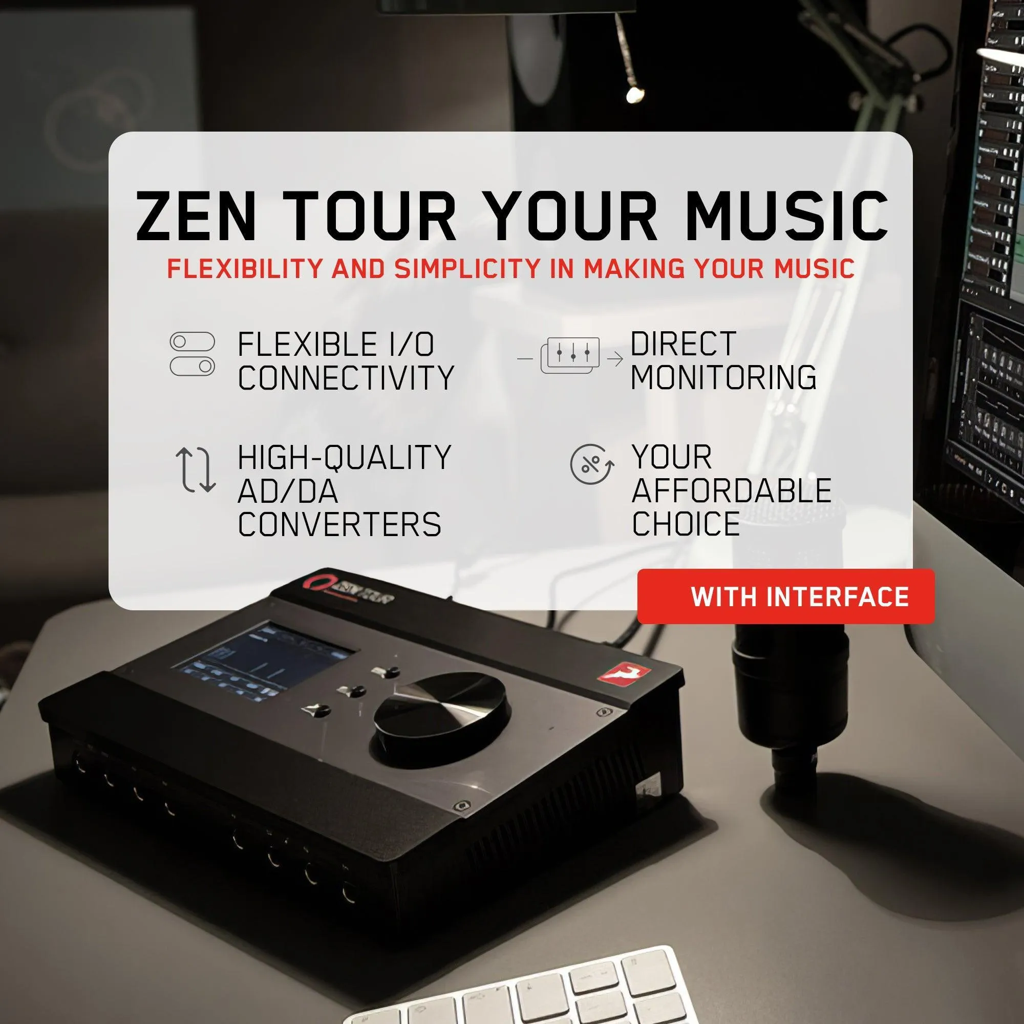 Antelope Audio - Zen Tour | 18x26 Thunderbolt Audio Interface