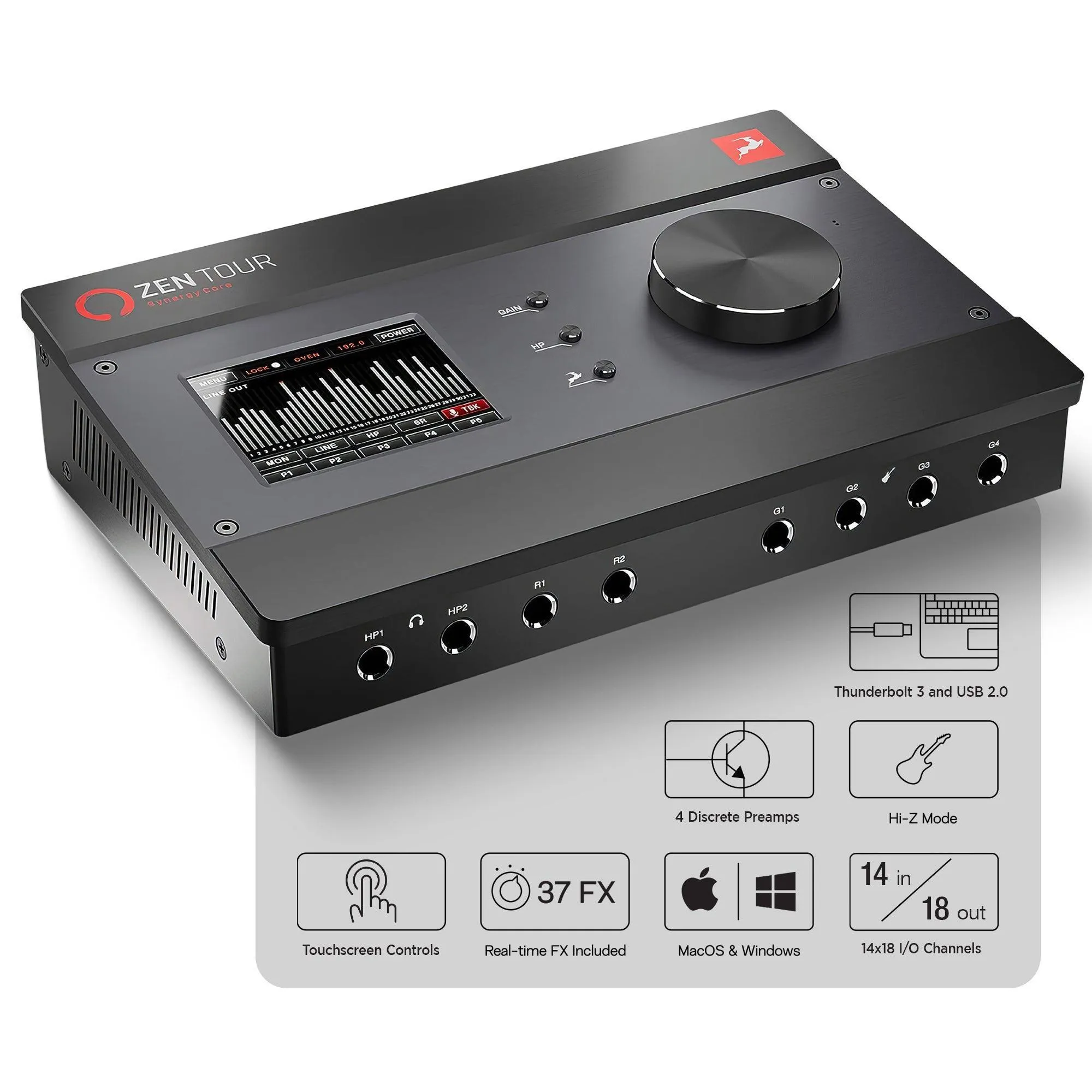 Antelope Audio - Zen Tour | 18x26 Thunderbolt Audio Interface