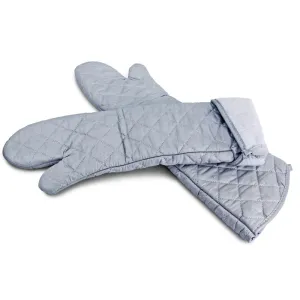 Anti-hot Oven Gloves Long Oven Mitt Kitchen Glove BBQ Heat-resistant