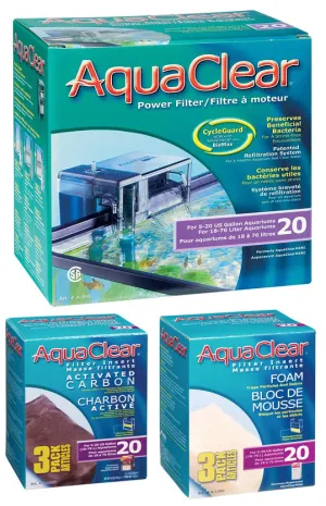 Aquaclear 20 Power Filter Kit