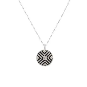 Arabesque Silver-Plated Charming Necklace