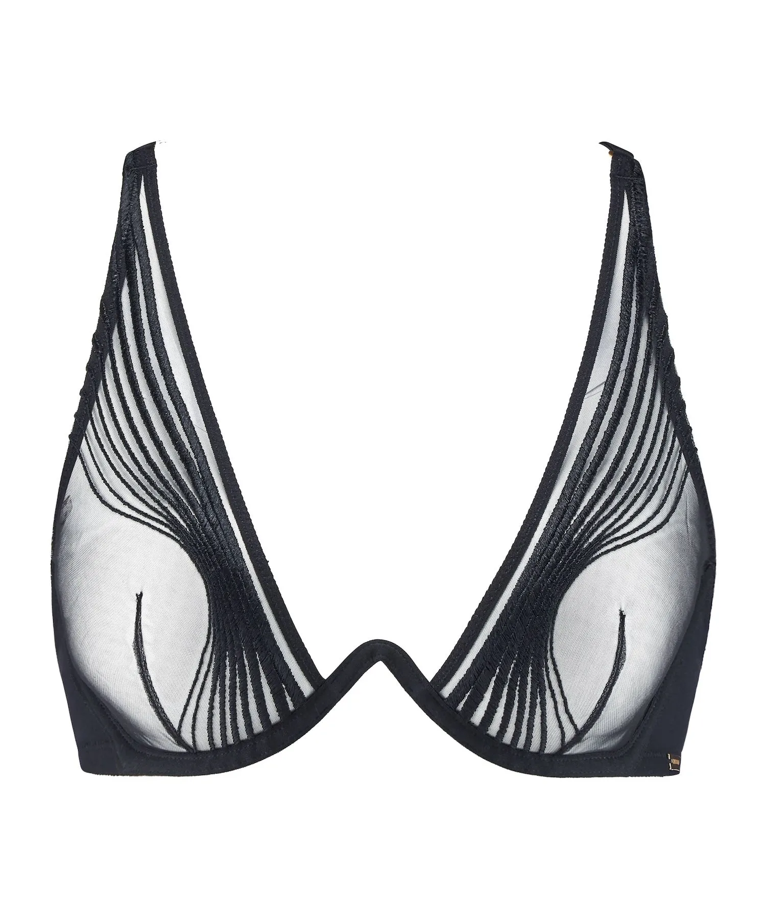 Aubade X Cindy Bruna Sumptuous Waves Single Wire Triangle Bra