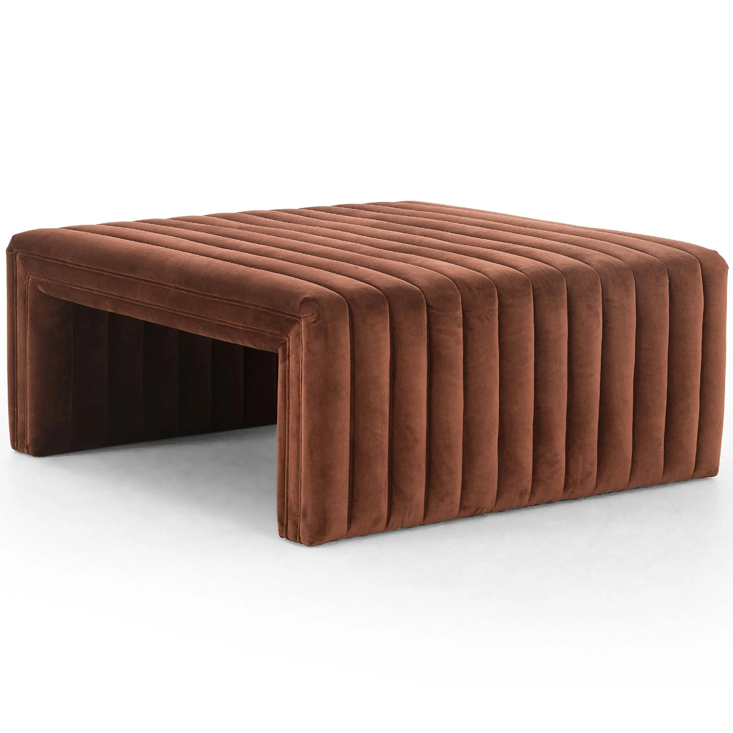 Augustine 36" Ottoman, Surrey Auburn