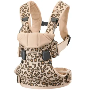 Baby Carrier One, Cotton - Beige Leopard