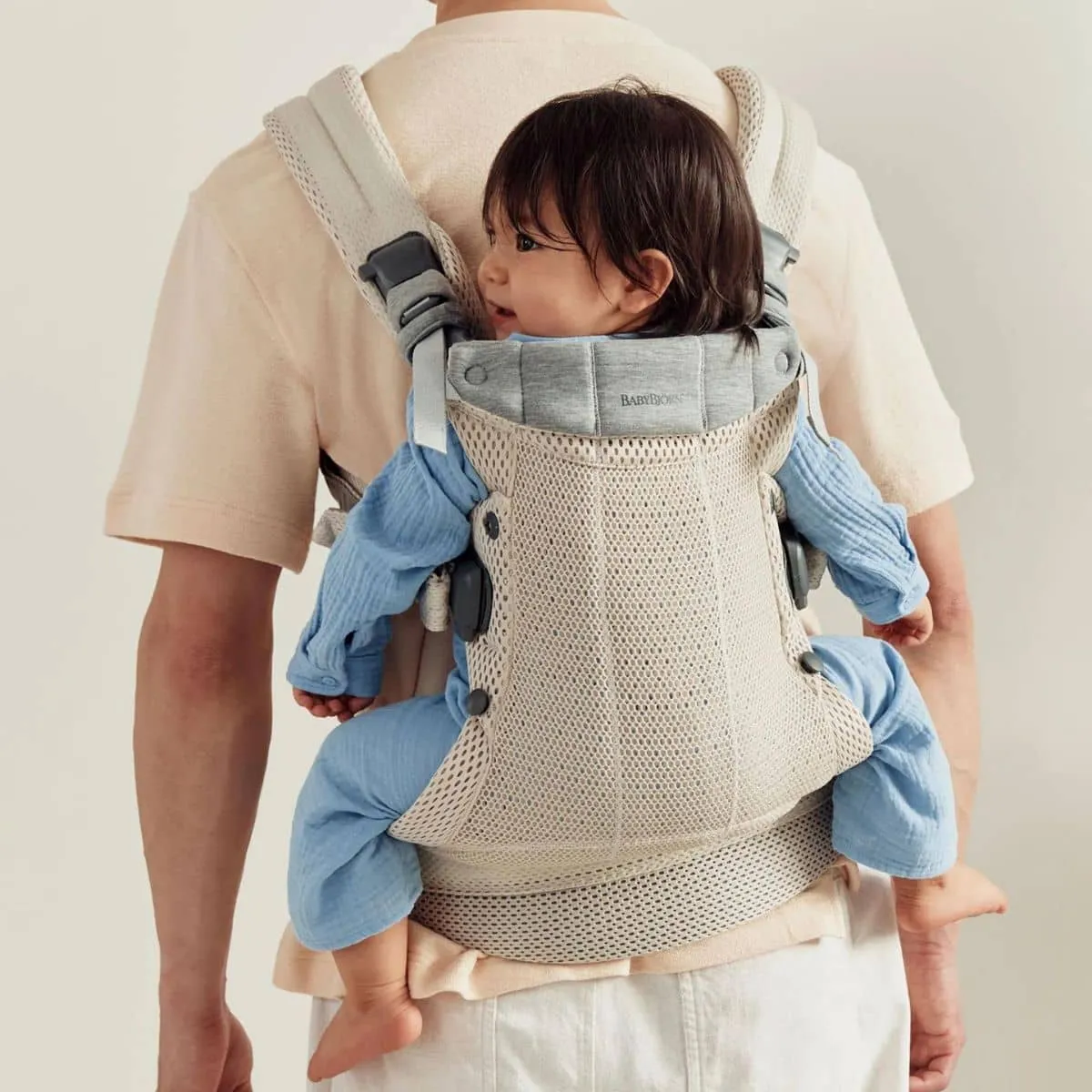 BabyBjorn Baby Carrier Harmony - Cream 3D Mesh