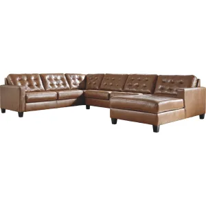 Baskove 4 Piece Sectional with Chaise