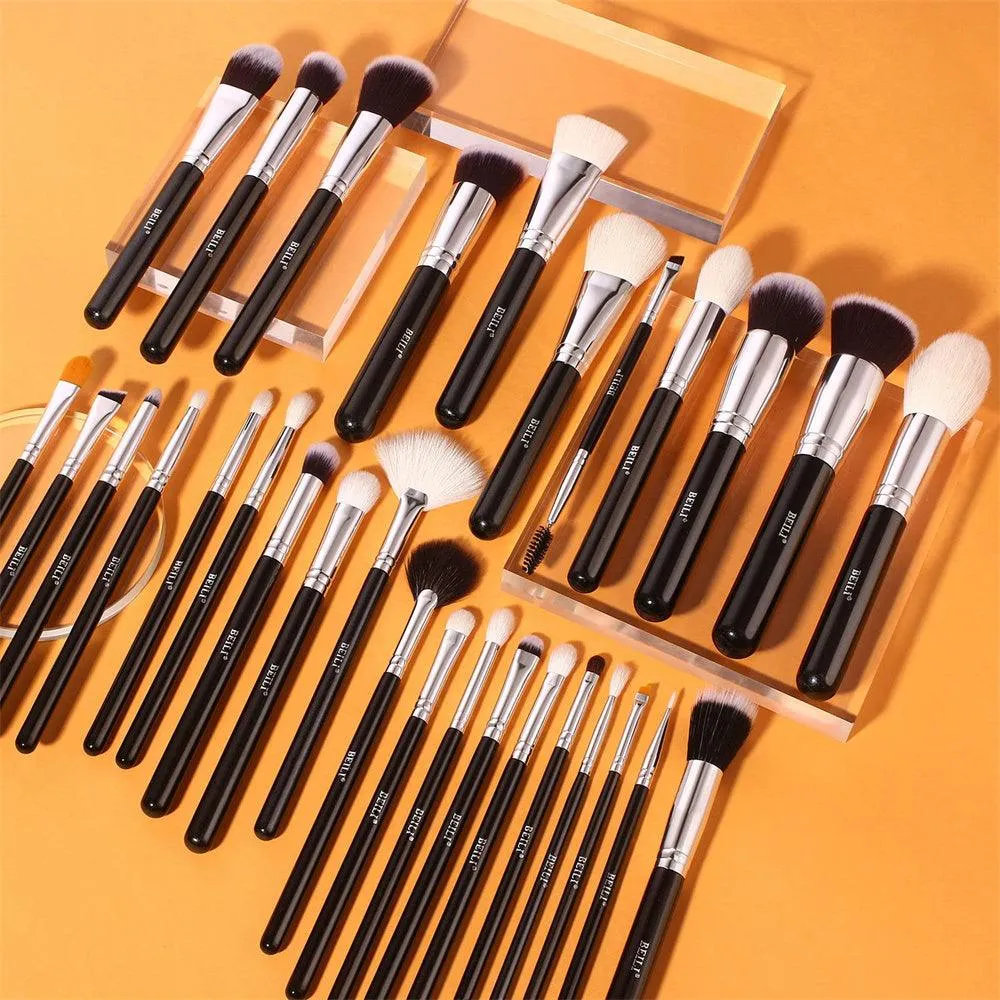 BEILI 30PCS Professional Wood Makeup Brush Set  B30-S02