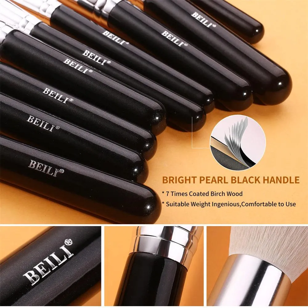 BEILI 30PCS Professional Wood Makeup Brush Set  B30-S02