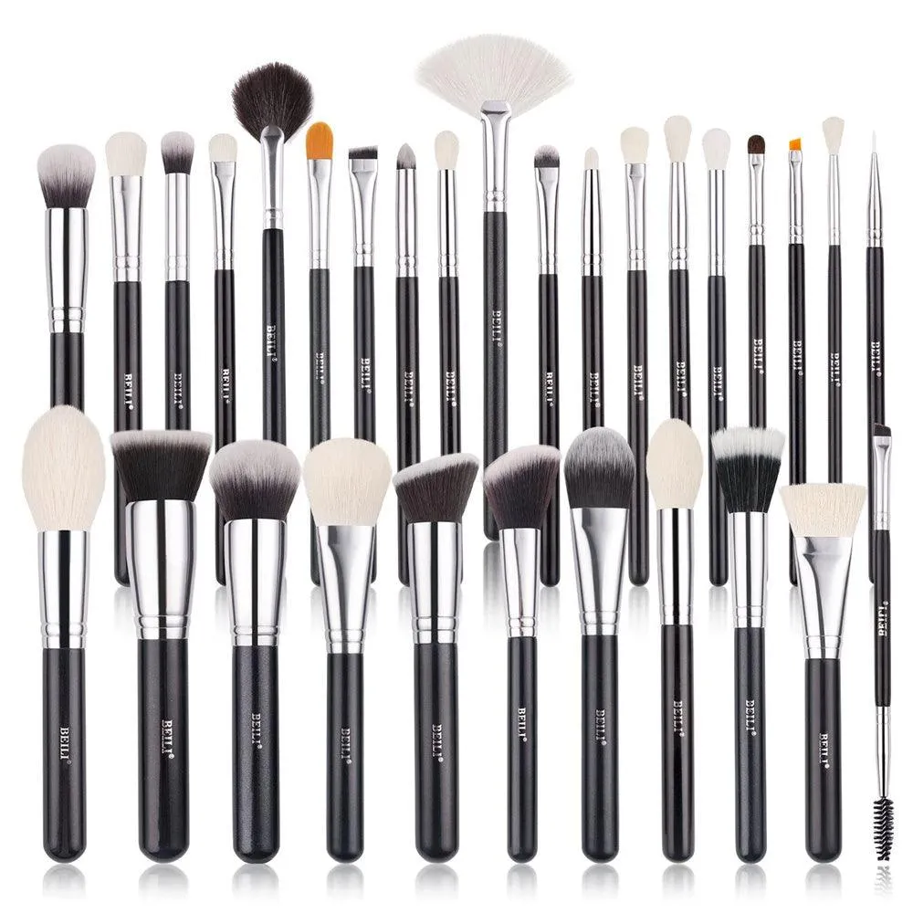 BEILI 30PCS Professional Wood Makeup Brush Set  B30-S02