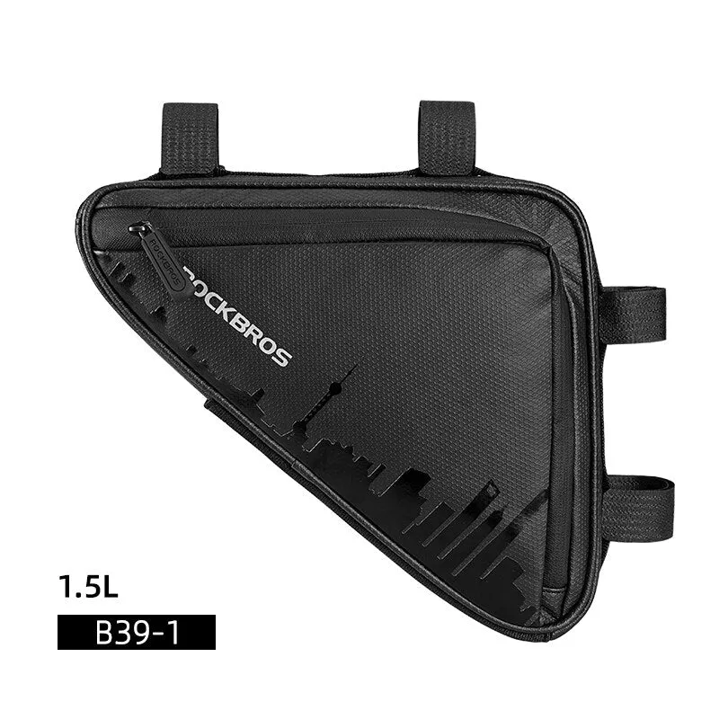 Bike Bicycle Front Frame Triangle Bag Ultra-light Tube Small Packet Repair Tool Pouch Cycling