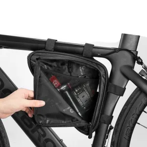 Bike Bicycle Front Frame Triangle Bag Ultra-light Tube Small Packet Repair Tool Pouch Cycling