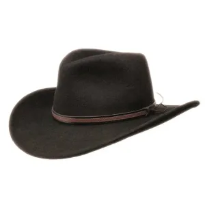 Black Creek (BC2004)- Crushable Wool Felt Cowboy Hat