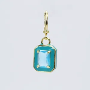 Blue Crystal Pendant Charm CH-200