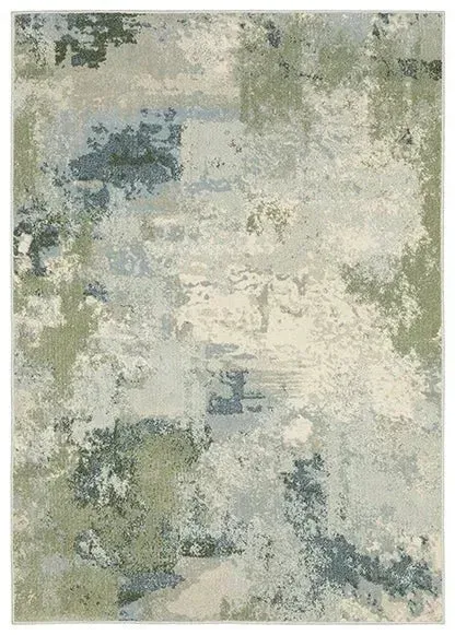 Branson BR08A Blue/Green Rug