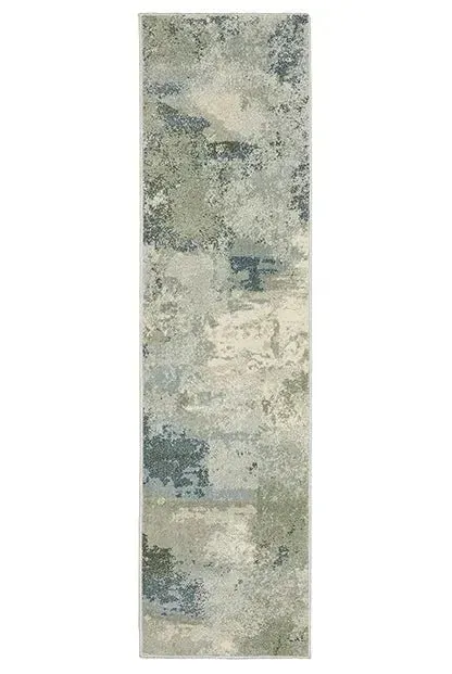 Branson BR08A Blue/Green Rug