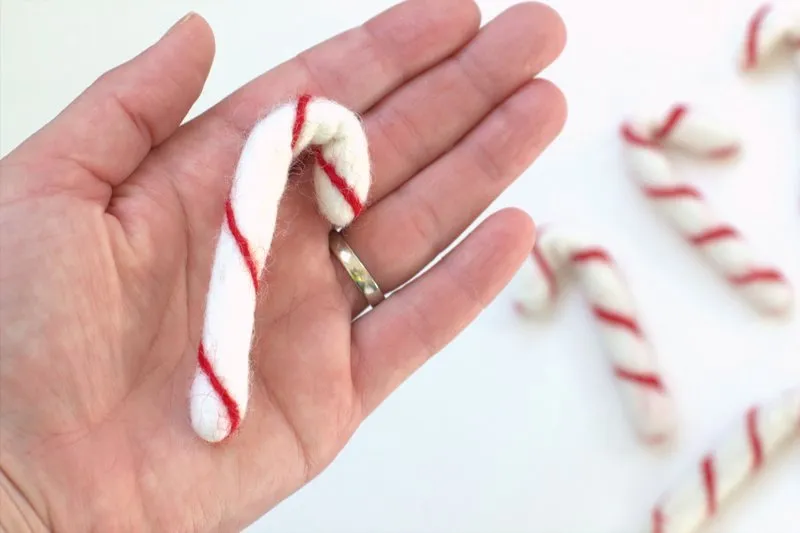 Candy Canes- White with Red Stripes