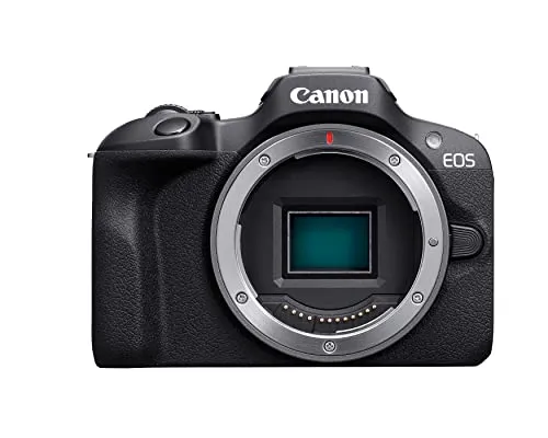 Canon EOS R100 Mirrorless Camera with 18-45mm and 55-210mm Lenses Kit