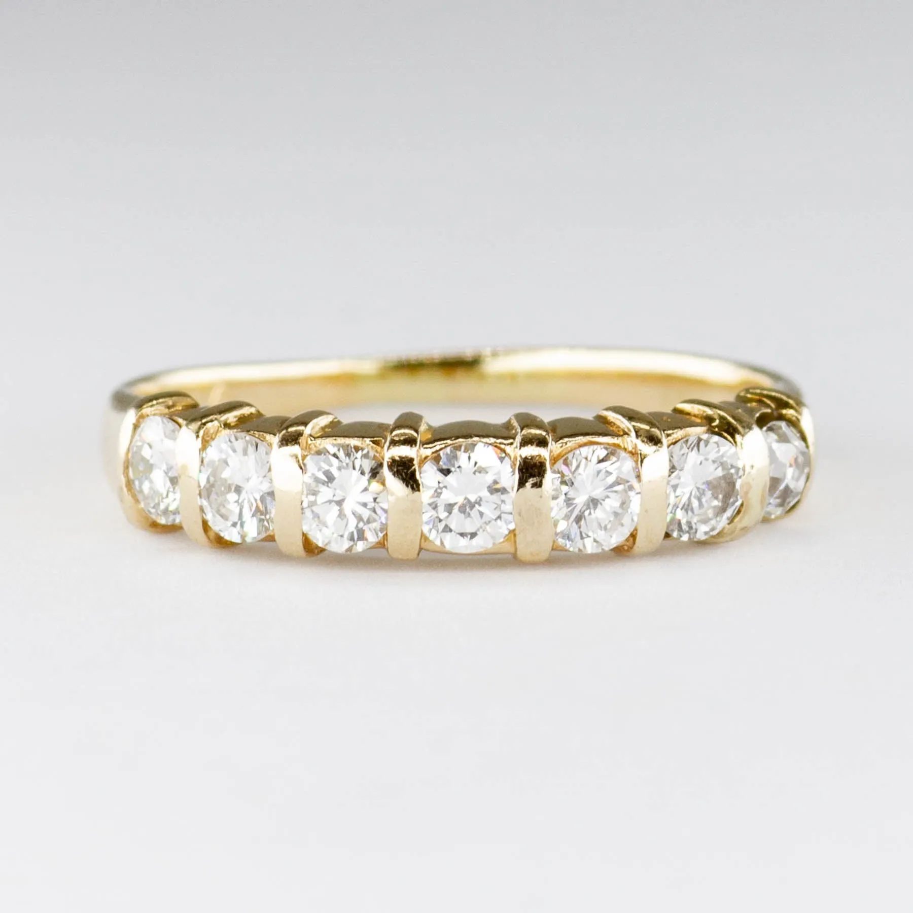 'Cavelti' Seven Stone Diamond Ring | 0.50ctw | SZ 5.25 |