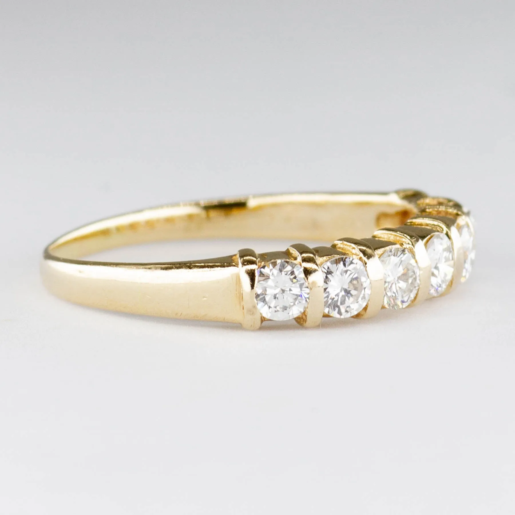 'Cavelti' Seven Stone Diamond Ring | 0.50ctw | SZ 5.25 |