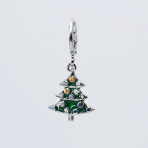 Christmas Tree Silver Charm CH-325