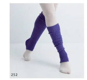 Colorful Acrylic Leg Warmers in 3 lengths