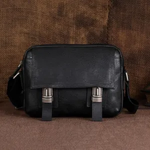 Cool Womens Black Leather Shoulder Bag Purse Side Bags For Women