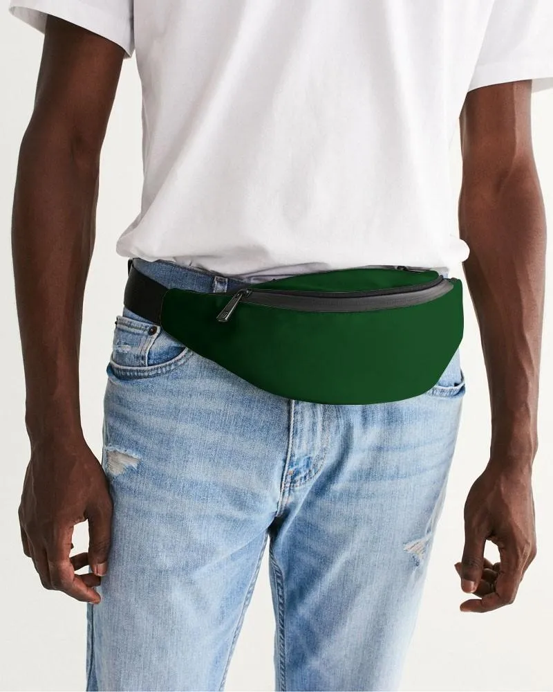 Dark Green Belt Bag | Dark Pure Green | C100M0Y100K80