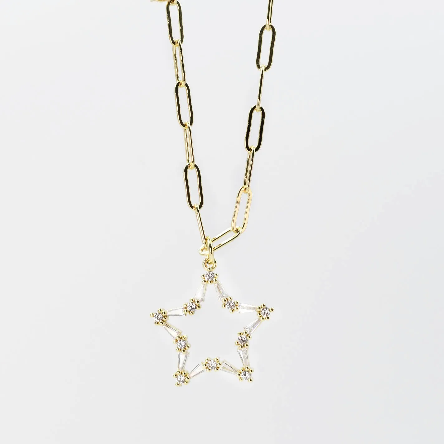 David’s Star Necklace K13