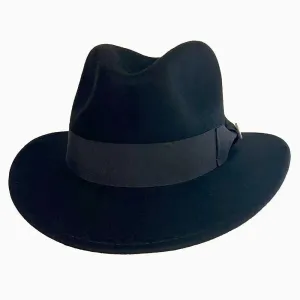 Deadwood Trading South Side - Crushable Soft Wool Fedora Hat