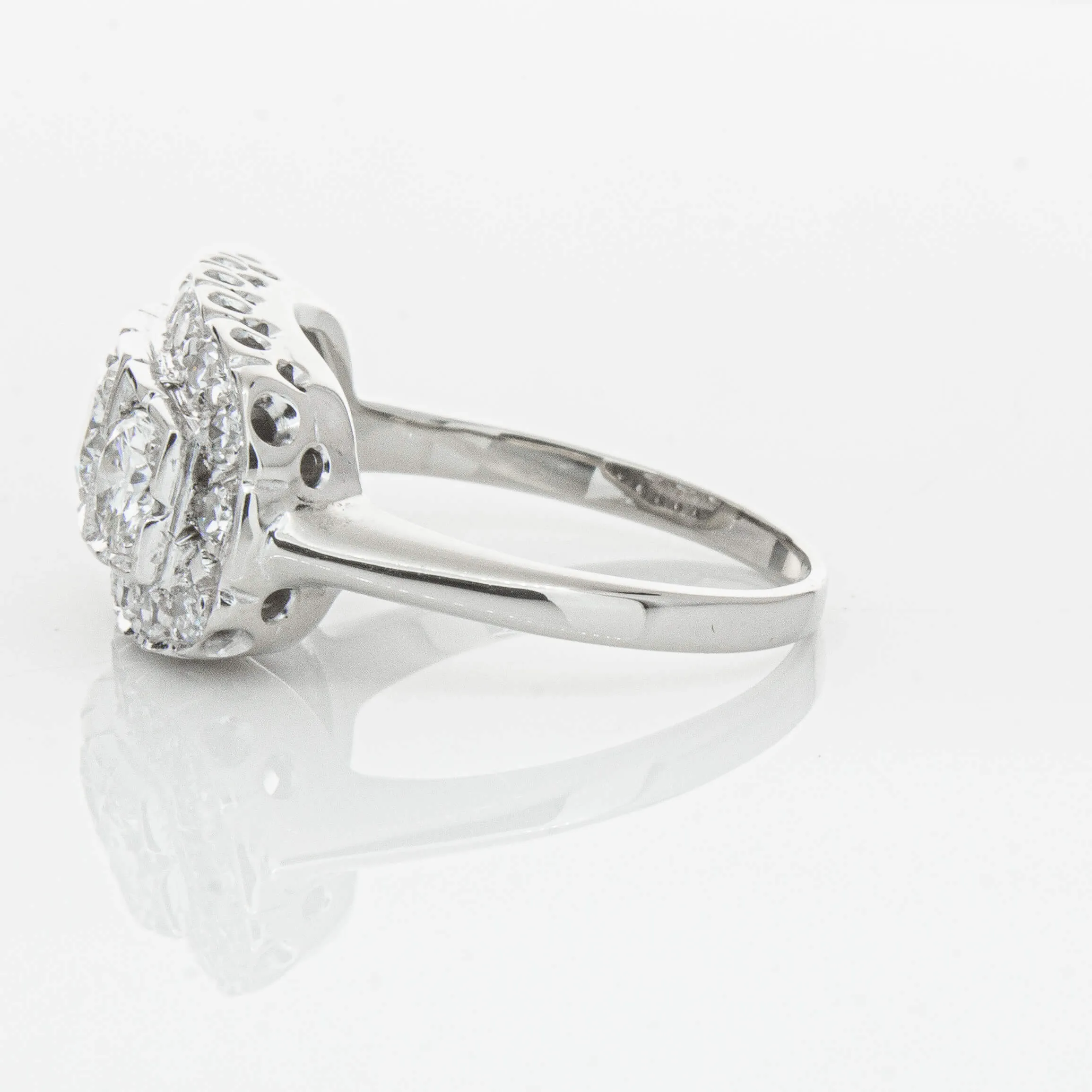 Deja Vu Platinum 1.54ct Diamond Ring