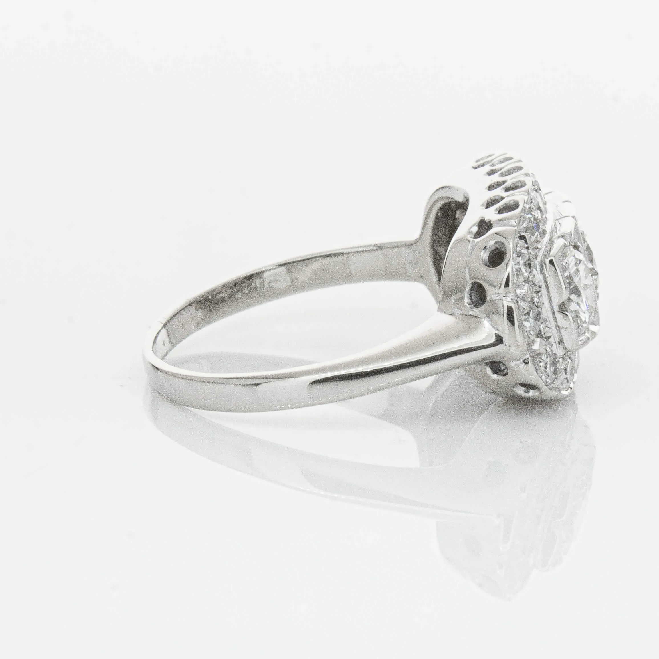 Deja Vu Platinum 1.54ct Diamond Ring