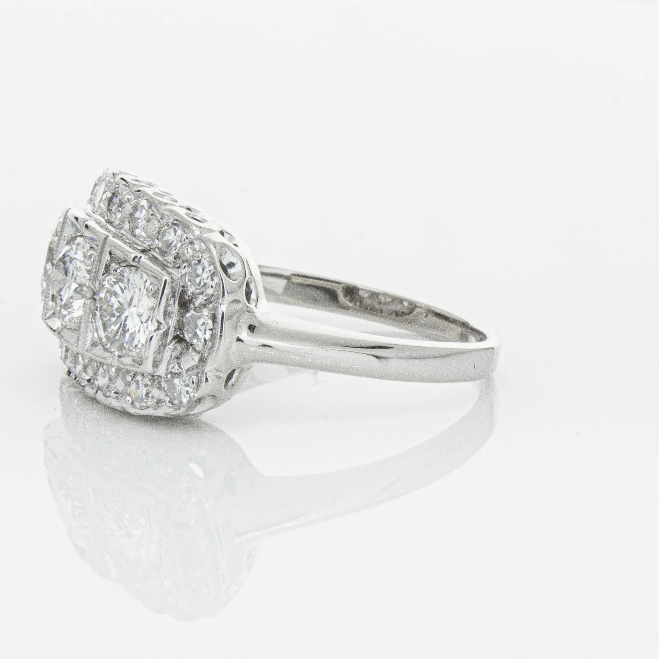 Deja Vu Platinum 1.54ct Diamond Ring