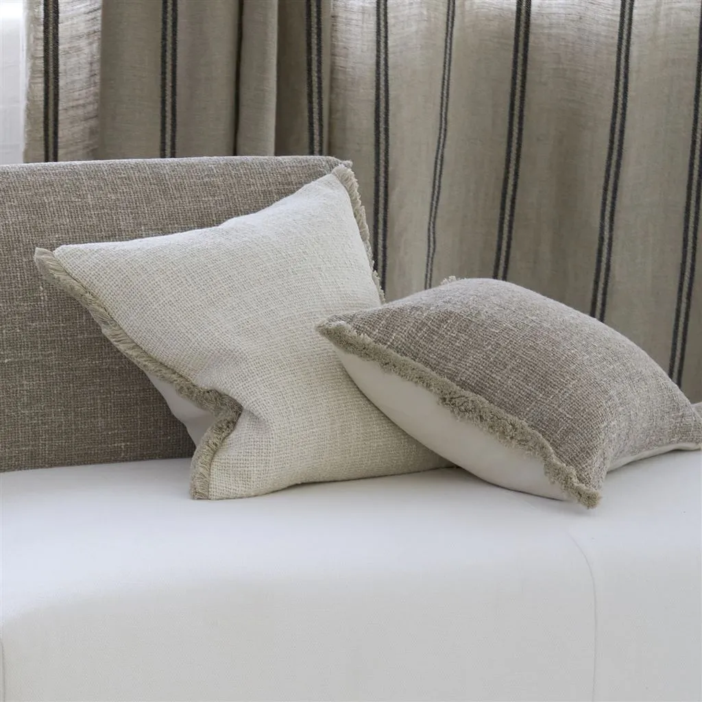 Designers Guild Charroux Natural Boucle Decorative Pillow