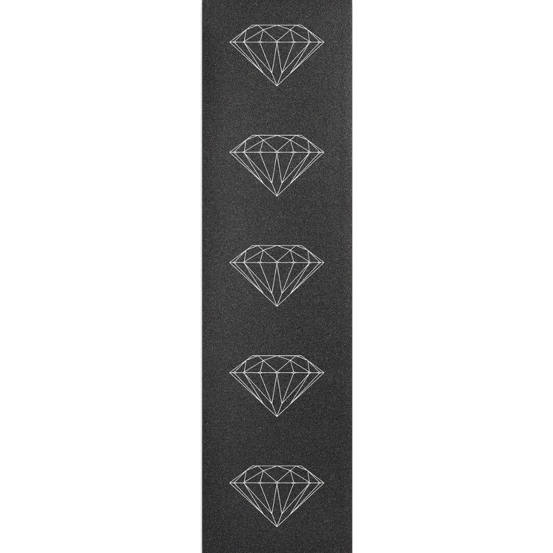 Diamond Brilliant White Skateboard Griptape