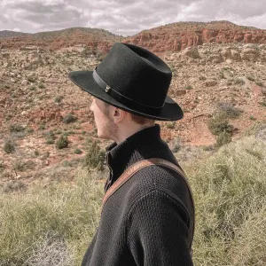 Dobbs Wool Felt Fedora - Echelon in Black