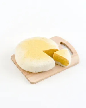 Felt Brie Cheese (2 pieces)