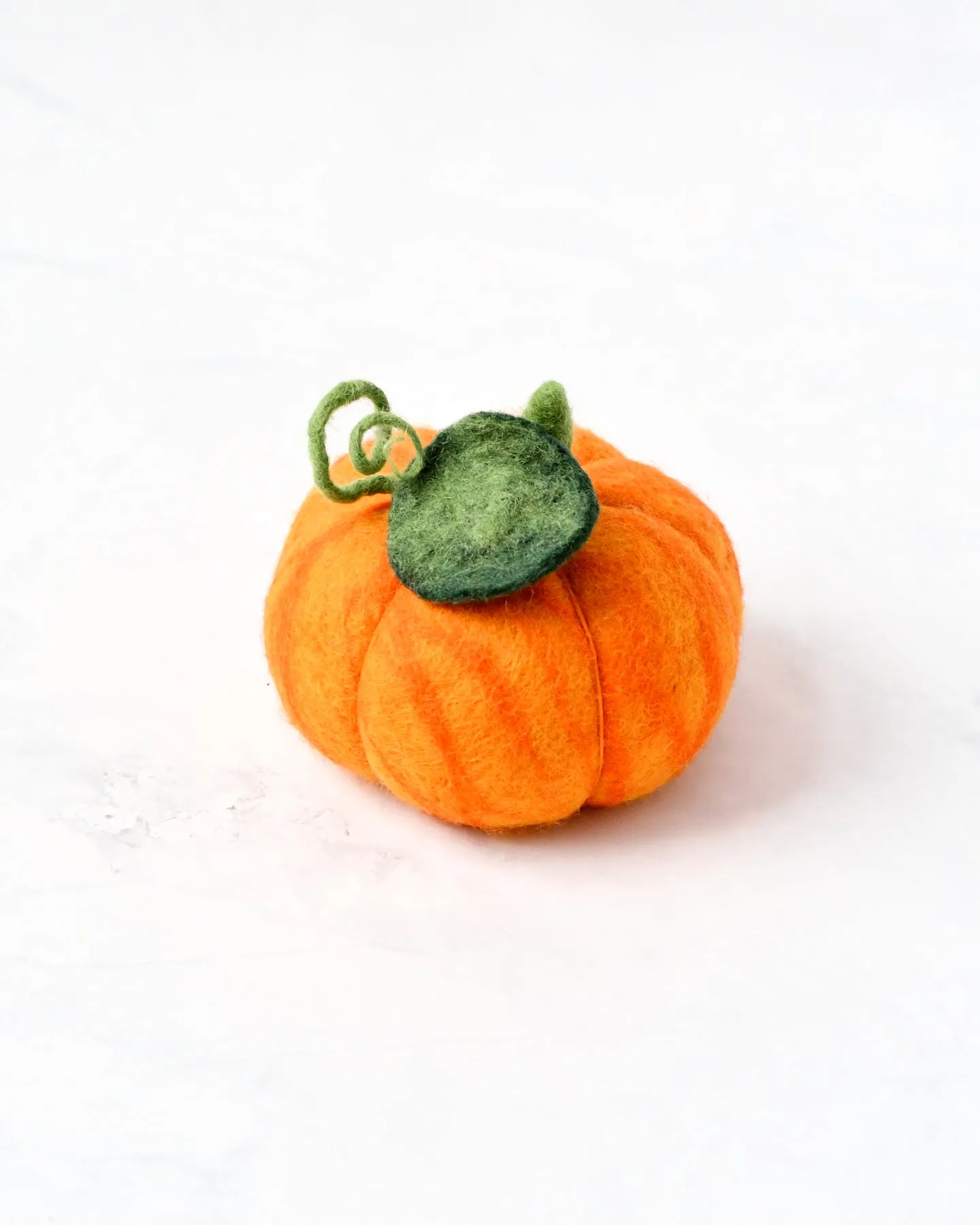 Felt Orange Pumpkin