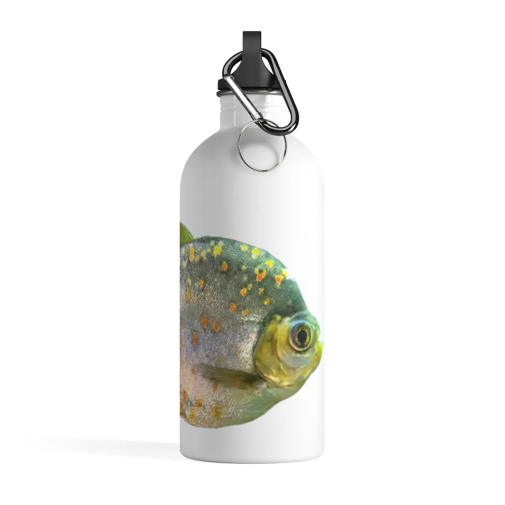 Fish with Specs Stainless Steel Water Bottle