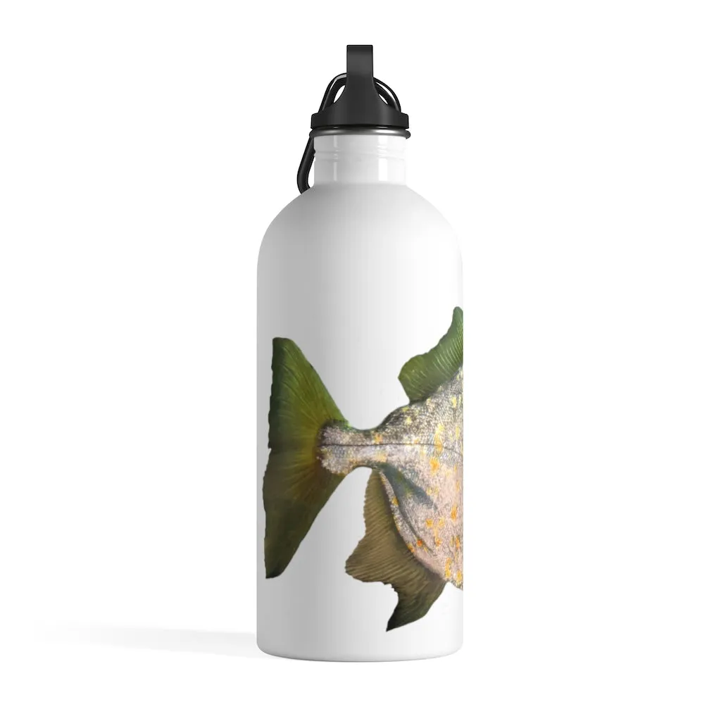 Fish with Specs Stainless Steel Water Bottle